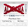Custom Exotic 3D Metal License Plate Tin Sign Wall Home Bar Garage Man Cave Decor