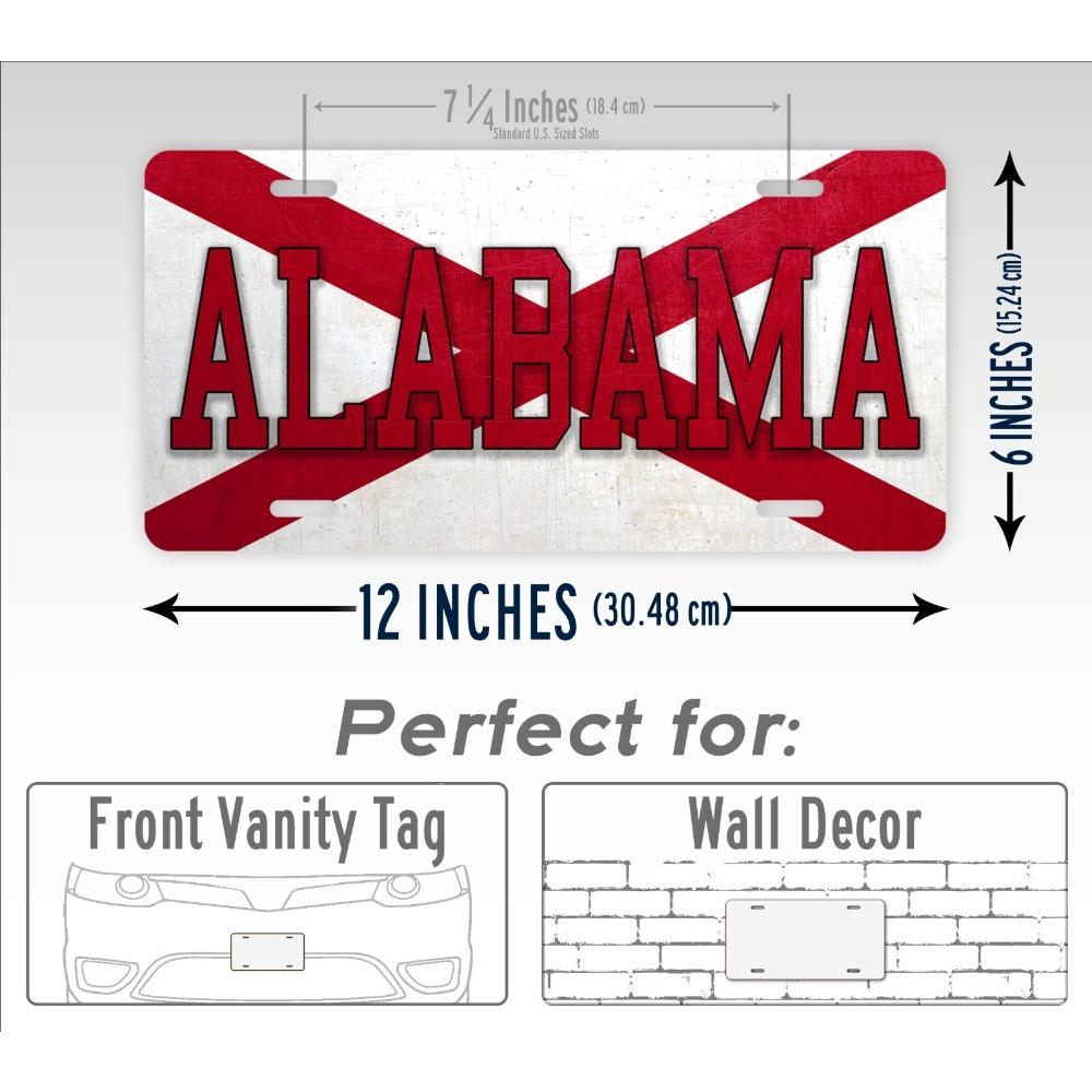 Custom Exotic 3D Metal License Plate Tin Sign Wall Home Bar Garage Man Cave Decor