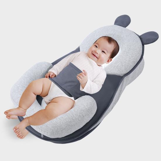 Baby Feeding Nursing Pillow Baby Bed Acid Reflux with Strap Breastfeeding Feeding Pillow Portable Support Cushion for Newborns Infant