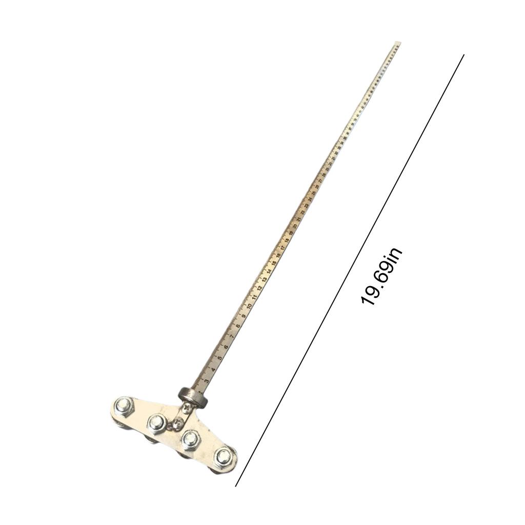 Circular Saw Guide Ruler Adjustable Positioning Caliper Precise Measurement Ruler for Precise Measurements & Easy Wood Cutting