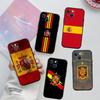 Spain Flag Phone Case for Motorola Moto Edge 60 60s 70 G86 G56 G54 E14 G04S G45 G54 G64 X30 X40 X50 S30 S50 Pro Power Tylus
