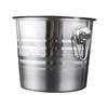 Ice Bucket Stainless Steel Bin for Cocktail Parties Chilling Beer Bottle
