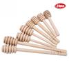 24pcs Wooden Honey Stick Honey Dipper Party Supply Wood Honey Spoon Stick For Honey Jar Long Handle Mixing Stick Cuchara Miel