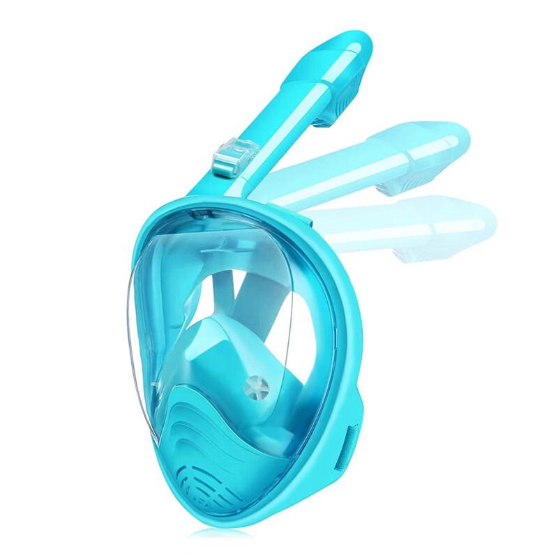 Foldable Kids Full Dry Snorkel Mask