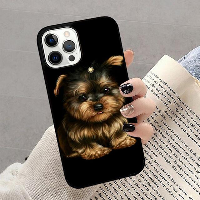 Yorkshire Terrier Dog Phone Case For iPhone 17 Air 16 15 14 13 12 11 Pro Max Plus Max Cover Shell