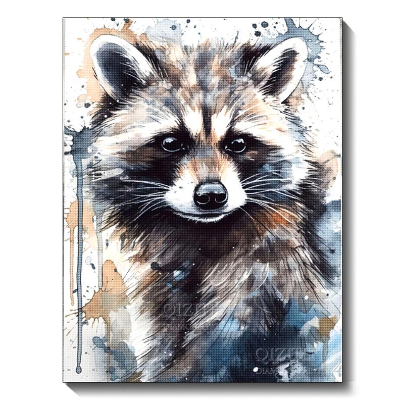 Black and White Animal Diamond Art Painting Dog 5D Full Diamond Mosaic Embroidery Cross Stitch Set Home Decoration Diy