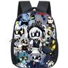 Cartoon Mord Drohnen Rucksack für Jungen Mädchen Uzi und N Aufdruck Schultasche 12 Zoll Kindergarten Kleinkind Schultaschen Kinderrucksack