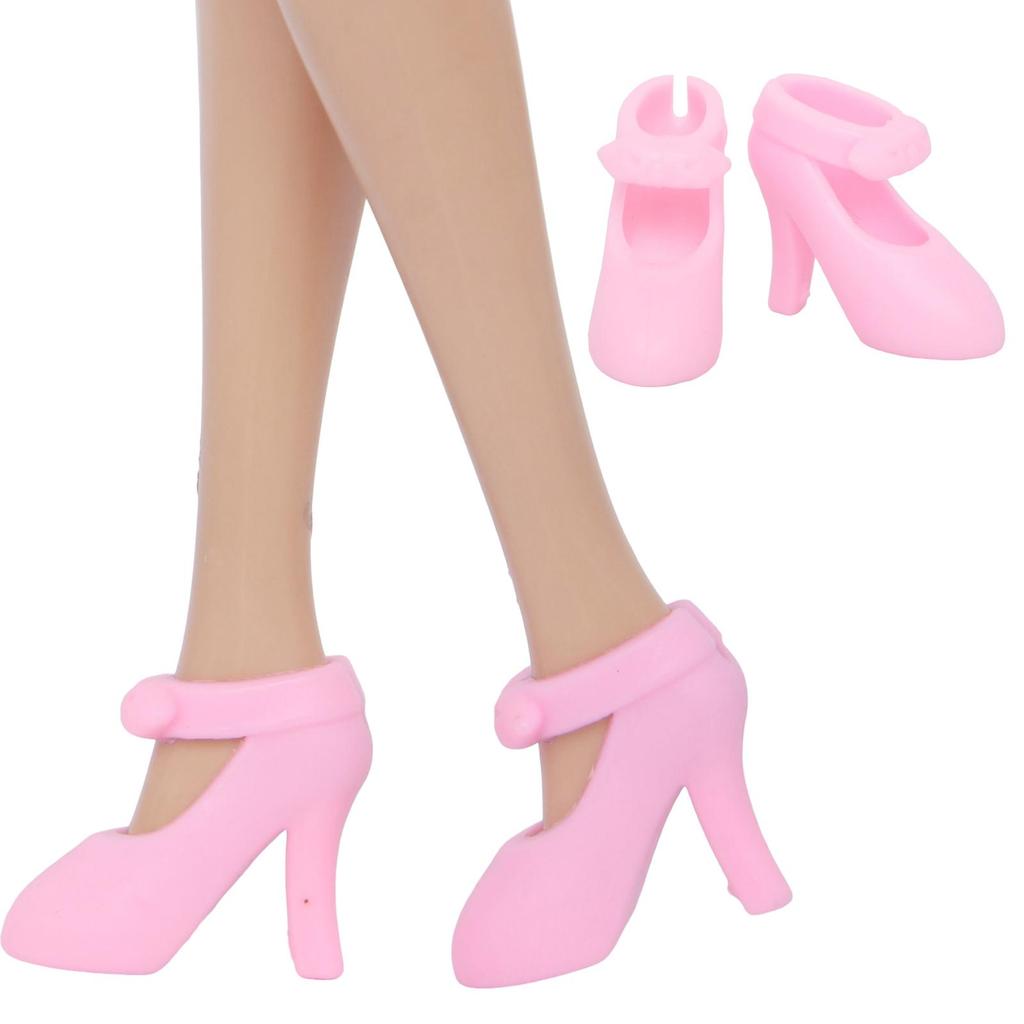 Mixed Style 11.5'' Girl Doll Shoes Sandal Boots Slipper Mini High Heel Shoes for 30cm Doll Accessories Toy