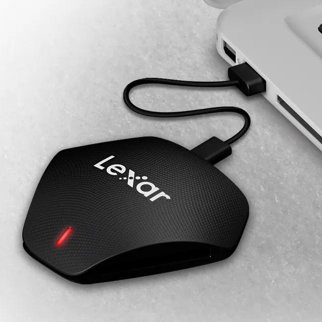 Lexar Original SD card reader 3 in 1 Card Reader USB 3.2 to SD Micro SD TF CF Memory Card reader SD Memory Cards Reader Supports SD, TF and CF Cards TF/SD/CF Card Reader【USB 3.1】