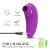 ZOMTOP Suction Electric Massager for 9 Suction Clitoral Suction Nipple Clitoral Stimulation Small Squirting Electric Nipple Development USB Waterproof