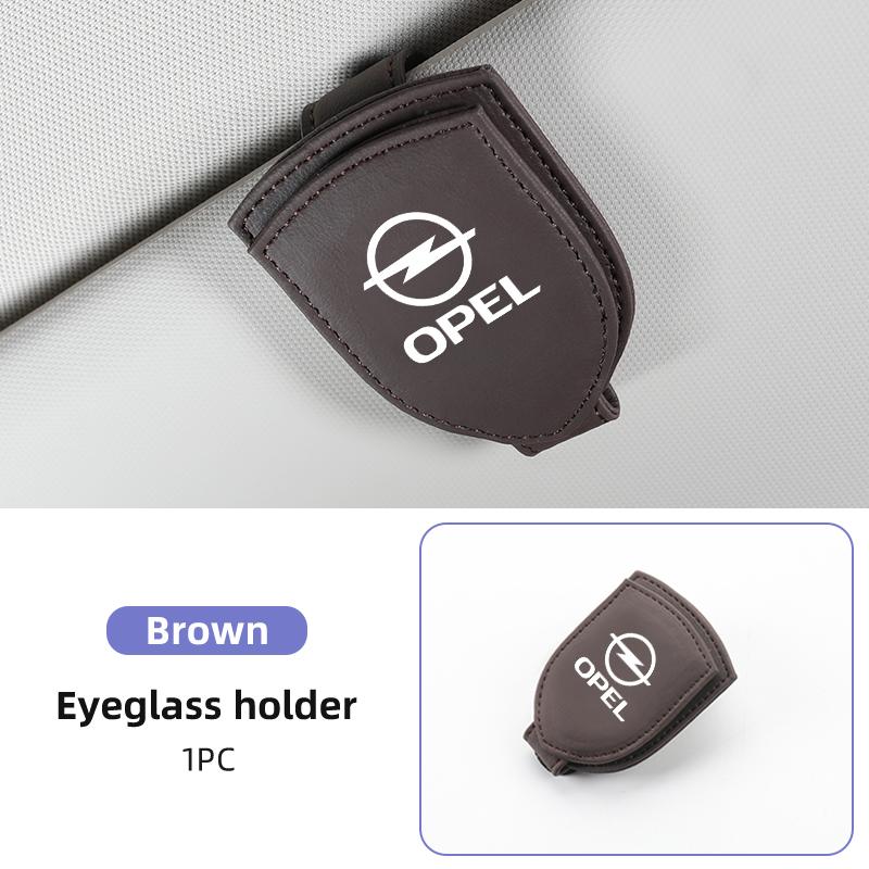 Clip de Almacenamiento para Gafas de Sol, Portagafas para Parasol de Coche para Opel Corsa Astra Insignia Vectra Zafira Meriva Mokka Grandland