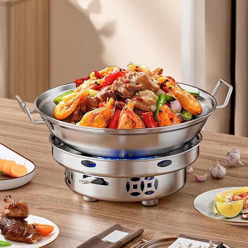 JingJingRS Alcohol Fuel Hot Pot Set