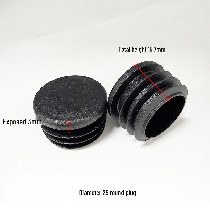 Round Plastic Hole Stopper: Wear-Resistant Chair Leg and Pipe Plug Cover