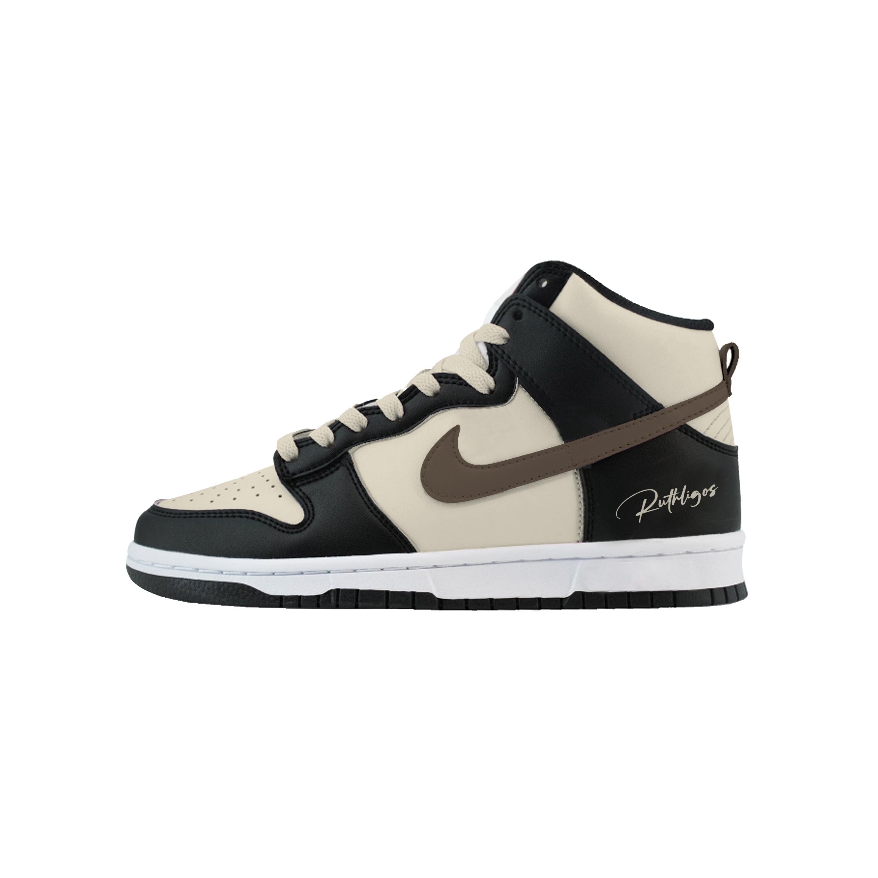 

Nike Dunk Blackberry Brownberry Abrasion Resistant High top Skateboard Shoes Women s Brown Black DD1869-103(Team1274-) 38.5