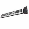 61 Keys Roll Up Keyboard Piano MIDI Function Portable Hand Roll Piano with LED Digital Display 100‑240V EU Plug