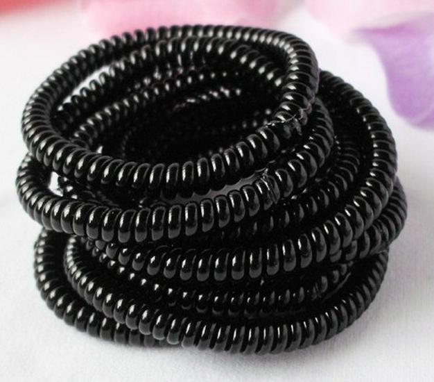 

Резинка для волос Candy Color Bold - большой эластичный аксессуар для волос thin big circle чёрный