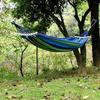 Garden Hammock Double 260 X 155 With Strong Crossbar - Color Green Stripes