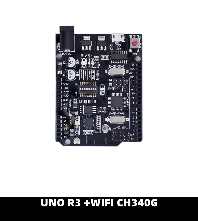UNO R3 Official Box ATMEGA16U2 / UNO+WiFi R3 Original ATMEGA328P Chip CH340G For Arduino UNO Development Board WeMos ESP8266