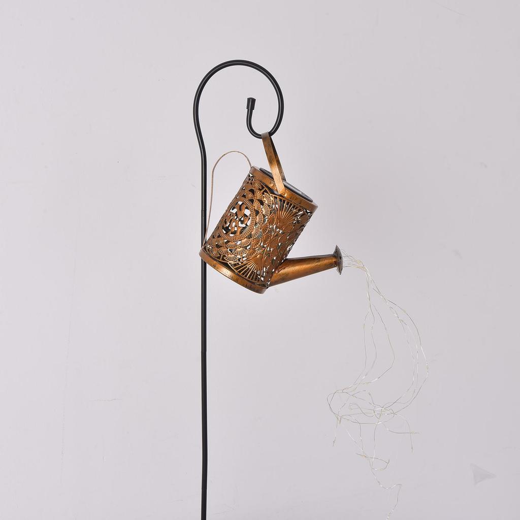 Watering Can ,Kettle Lamps, Art Hanging s Waterfall Lamp for Outdoor Lighting Yard ,Garden ,Tree