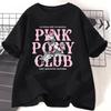 T-shirt Pink Pony Club Princesse du Midwest T-shirt Musique Country FEMME Coton Manches Courtes Vintage Vêtements Féminins T-shirts Hauts