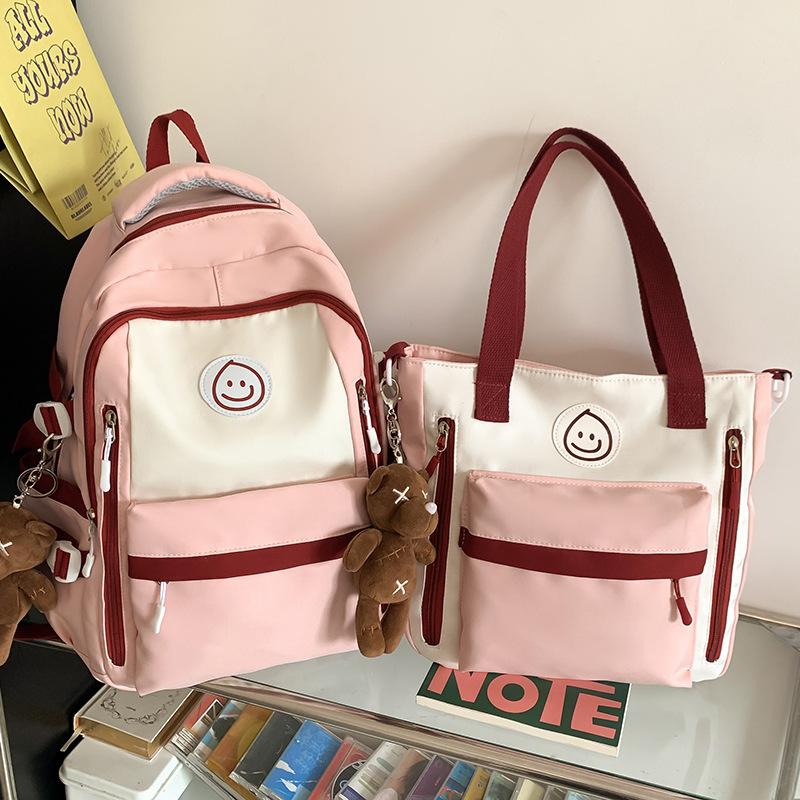 Children and Girls Elementary School Students Contrasting Colors Girls Middle School Students Junior High School Students Backpacks