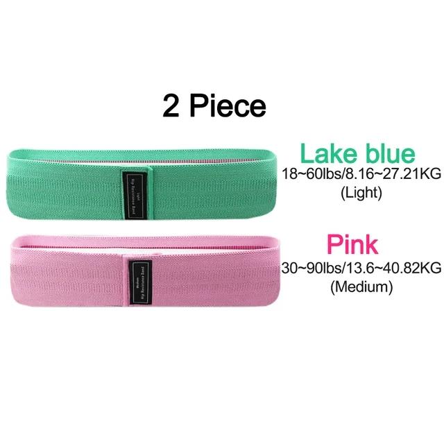 1PCS 2PCS 3PCS Elastic Bands Fitness Resistance Bands Yoga Pilates Hip Circle Expander Bands Gym Training Home Workout Equipment