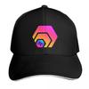 Hex Pulse Chain Logo Baseball Cap Tea Hat Funny Hats Luxury Unisex Cap Wild Ball Hat Trucker Hats For Unisex Womens