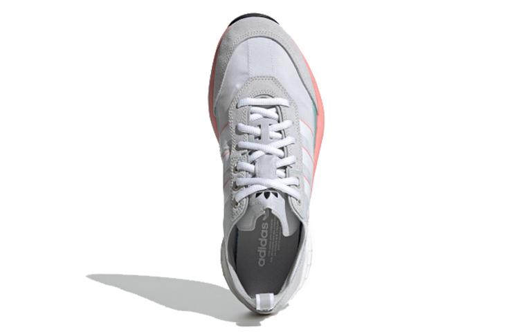 Women's Sneakers Adidas Originals SL 7200 Low top Casual Shoes Women's Gray Green Pink