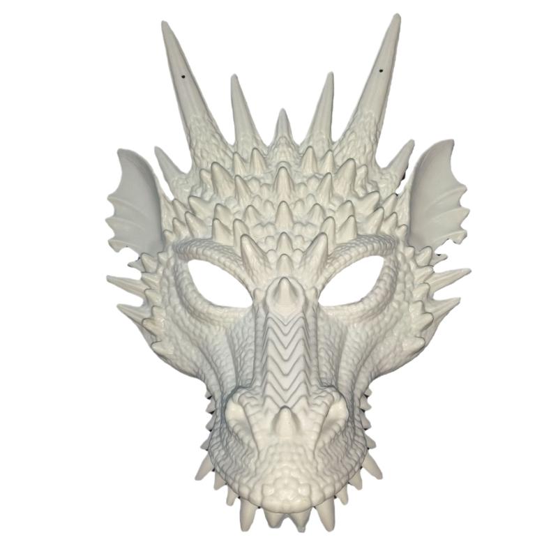 Dragon Mask For Kids Adults Festival Party, Halloween Dragon Cosplay Mask Dragon's Head Mask Halloween Dragon Costume