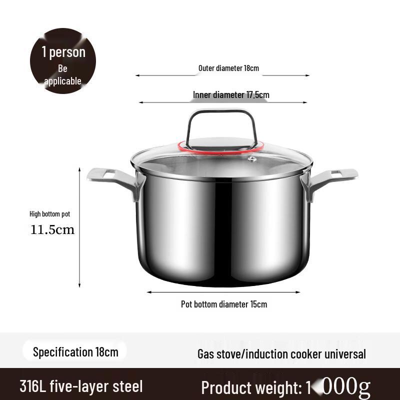 Yoshida Craftsman 316L Stainless Steel Multi-Purpose Pot