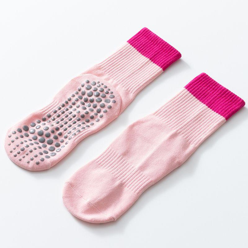 

Red Knee Socks Indoor Fitness Women s Yoga Socks Shallow powder