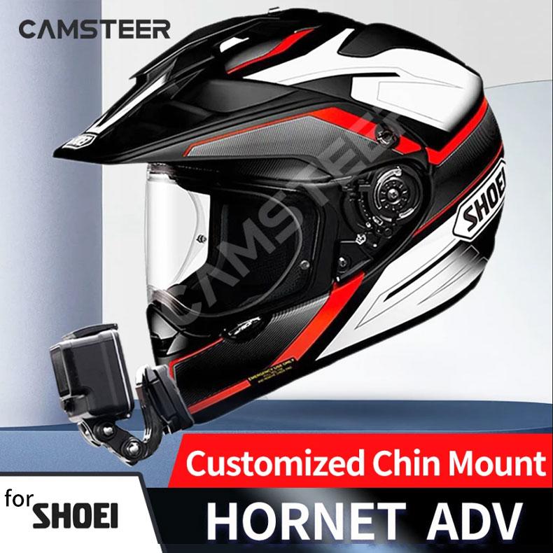 for Shoei Hornet ADV / X2 Helmet Custom Aluminium Chin Mount for GoPro13 12 11 DJI Action5pro 4 3 Insta360 X4 X3 Ace pro Camera