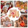 Christmas Calendar Advent Boxes 2025 Empty Calendar Advent Box Foldable Christmas 24 Days Calendar Gift Filling Box for Festival
