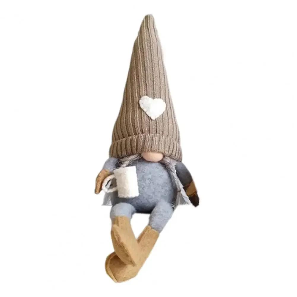 Christmas Decoration Doll  Delicate Xmas Tabletop Stuffed Faceless Gnome  Gifts Christmas Stuffed Doll