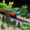 heizi Diorama Trees, Set of 60, HO Gauge, N Gauge, Landscape, Trees, Railway Models, Architectural Models, Miniature Plastic Model Building Materials