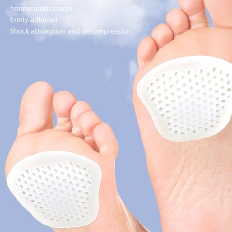 6Pairs Anti Blisters Insoles Anti Chafing Fabric Forefoot Protectors Adhesive Shoe Cushion Pad For Women High Heel