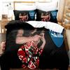 3D Print Eddie Van Halen Bedding Set Duvet Cover Bed Set Quilt Cover Pillowcase Comforter King Queen Size Boys Adult