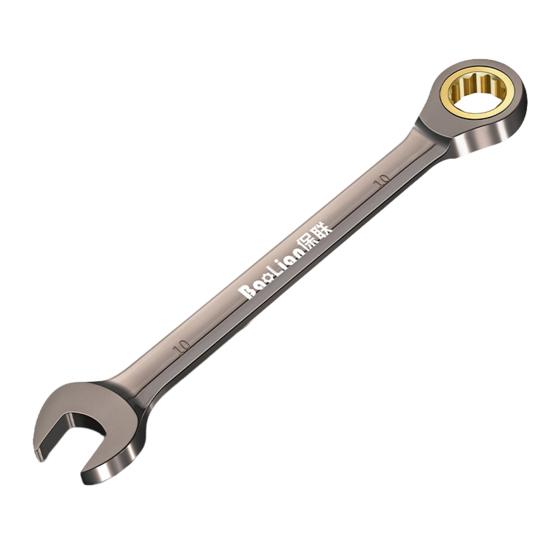 

Ручной ключ с трещоткой, высокая твердость, удлиненный торцевой ключ с двойной головкой для мастерской 10