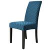 Jacquard Chair Cover For Dining Room Chair Slipcovers Universal Size Elastic Seatch Hotel Wedding House Banquet Chairs Covers1PC