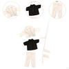 1/12 Doll Clothes, Handmade Full Suit, Costume with Jacket Pants for 6in Model Year Gifts