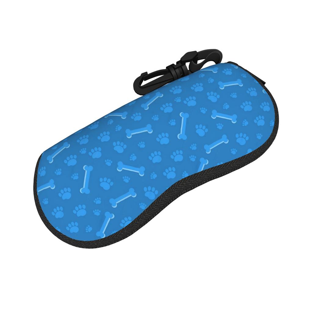 Custom Dog Paw Sunglasses Soft Case Neoprene Zipper Classic Shell Eyeglass Case Protective Box For Glasses