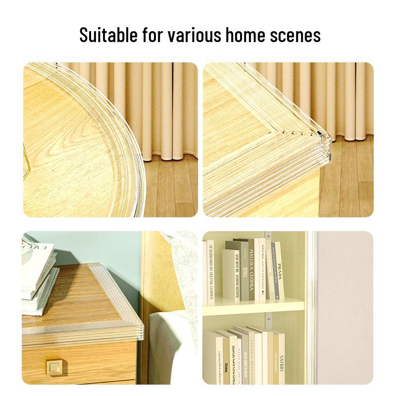 Clear Baby Anti-Collision Strip: Table and Corner Protector