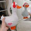 New 3D Pet Music Duck Micro-diamond Particles Cute Doll Assembled Building Blocks Children's Educational Home Decor Toys