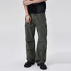 New American outdoor tooling casual pants men's summer tide brand loose straight paratrooper pants mid waist