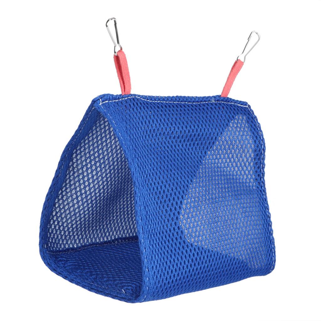 Breathable Mesh Pet Bird     Hammock Bed Hamster House Cage Toy (Pink)