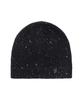 Teulimingbeodeu Spangle Angora Beanie [ Black ]