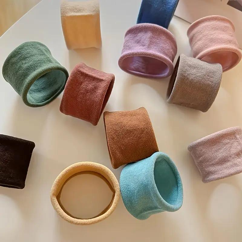 Nuove donne ragazze colorate fasce elastiche per capelli in nylon per coda di cavallo, piccole fasce per capelli, accessori per capelli