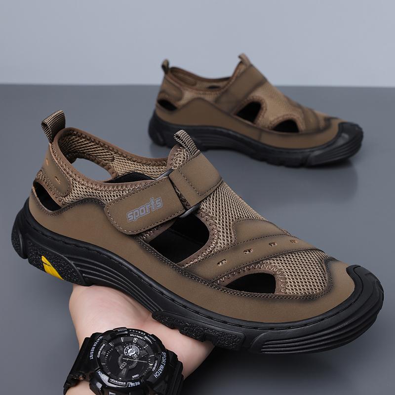 Men Summer Sandals 5050 Lightweight Comfortable Breathable Anti Slip Soft Sole Daily Walking Outdoor Travel Casual Footwear