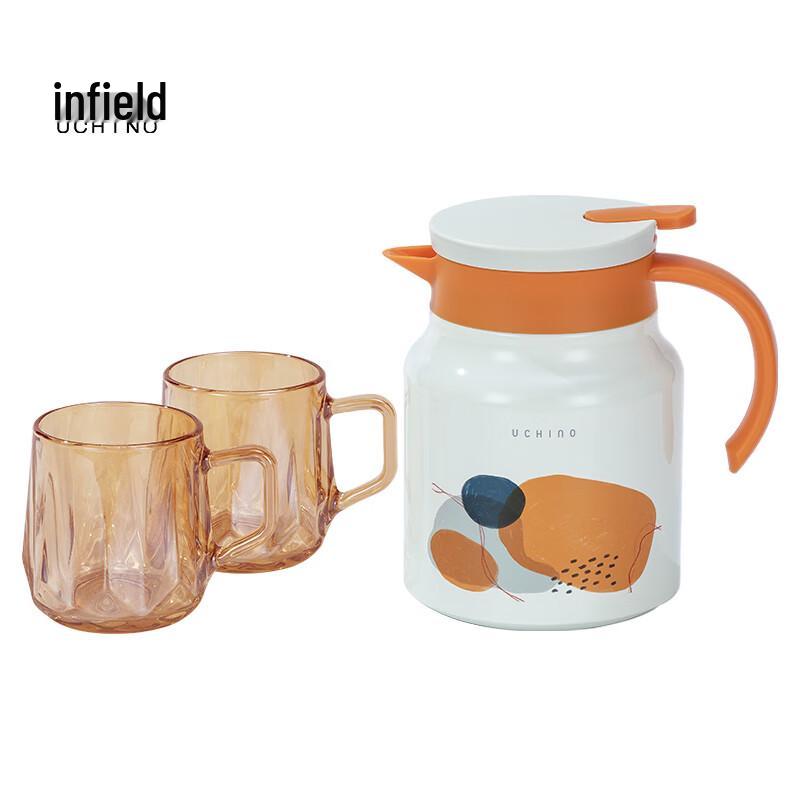 Uchino 3-Piece Stainless Steel Tea Brewing Set