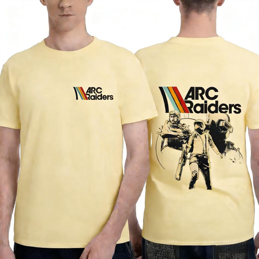 ARC Raiders Gestreifte T-Shirts ARC Heißes Spiel Survival Evolved Sweatshirt Geschenke für Gamer Kleidung Unisex Vintage Spieleliebhaber Oberteile